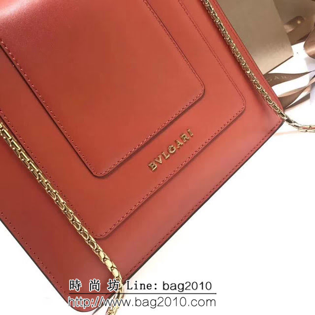 BVLGARI寶格麗 專櫃新款 蛇頭扣環 三層琺瑯蛇頭包 可手提肩背斜挎 B38329 FYD1348